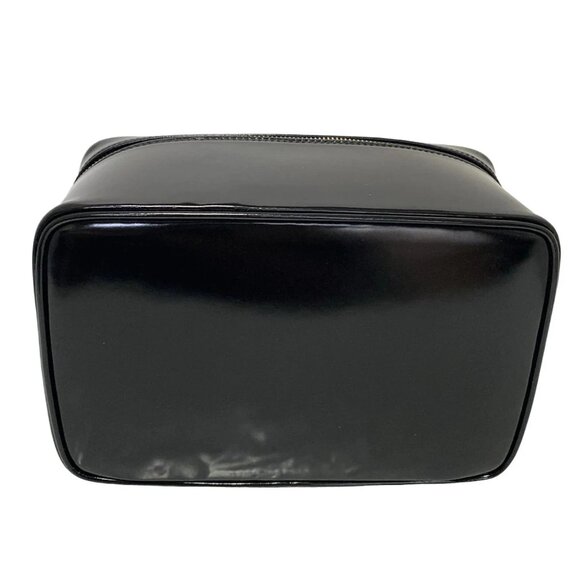 GUCCI Bamboo Black Leather Vanity Bag bran190-101725 - Picture 4 of 6